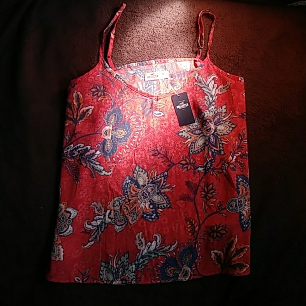 Floral tank top